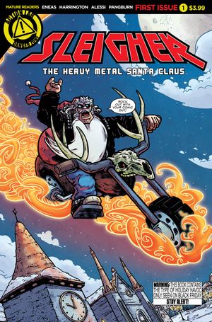 Sleigher: The Heavy Metal Santa Claus #1