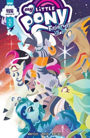 My Little Pony Friendship Is Magic #92 (10 Copy Cover Justasuta)