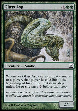 Glass Asp (Time Spiral) Trading Card