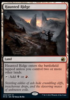 Haunted Ridge (Innistrad: Midnight Hunt)