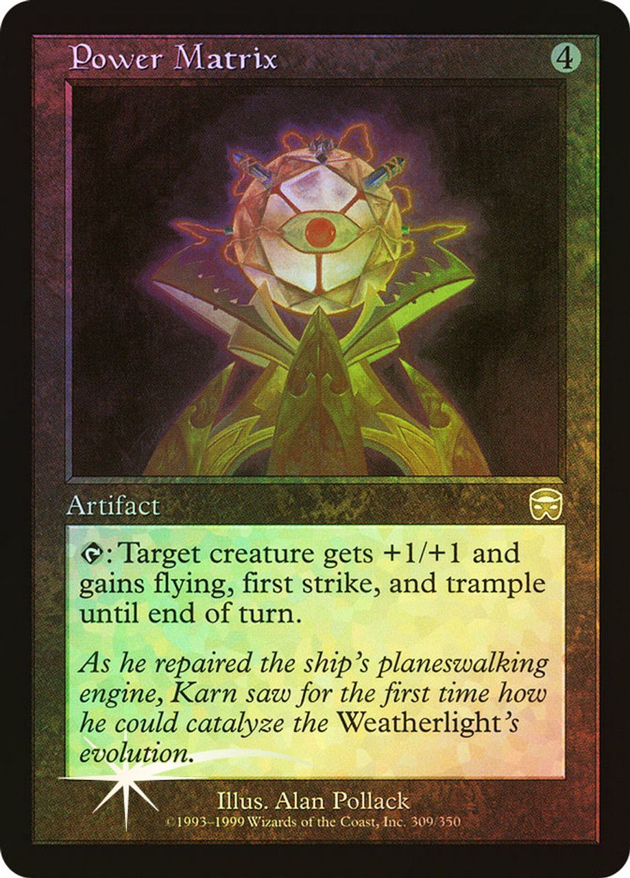 Power Matrix (Mercadian Masques - Foil) Trading Card