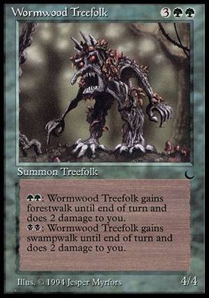 Wormwood Treefolk (The Dark)