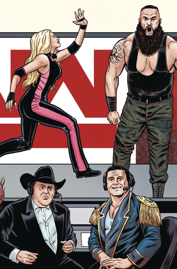 Wwe #23 (Schoonover Raw Connecting Variant)