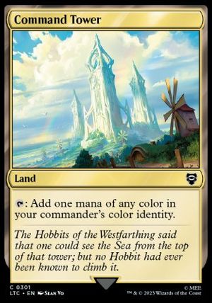 Command Tower (The Lord of the Rings Commander Decks)