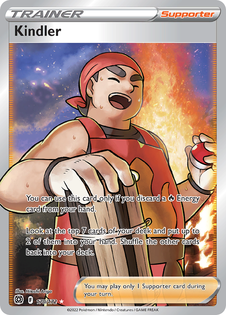 Kindler (Trainer: Supporter) (170/172) - Brilliant Stars Pokémon Card