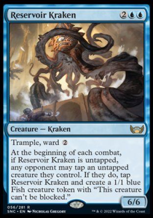 Reservoir Kraken (Streets of New Capenna) Trading Card