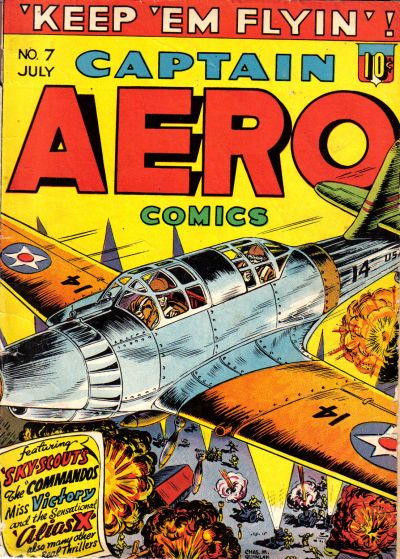 Captain Aero Comics #7 Comic
