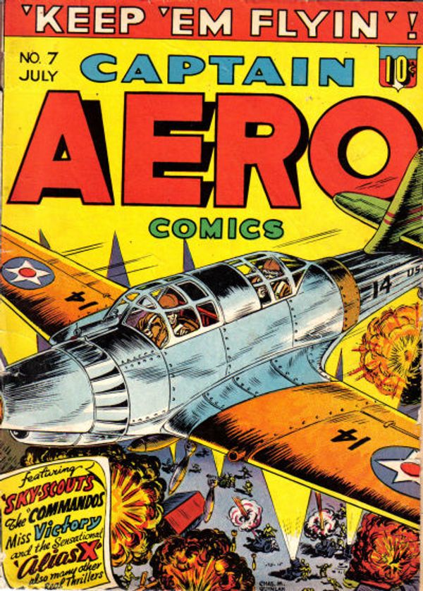 Captain Aero Comics #7