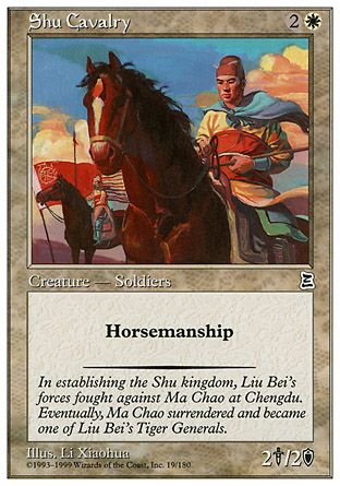 Shu Cavalry (Portal Three Kingdoms) Trading Card