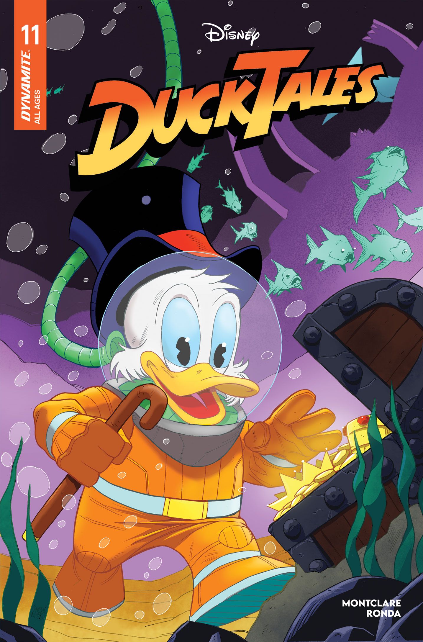 Ducktales #11 (Cvr D Drew Moss Variant Var) Comic