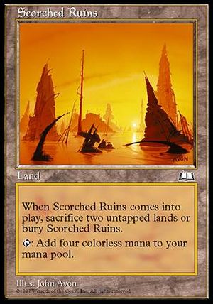 Scorched Ruins (Weatherlight)