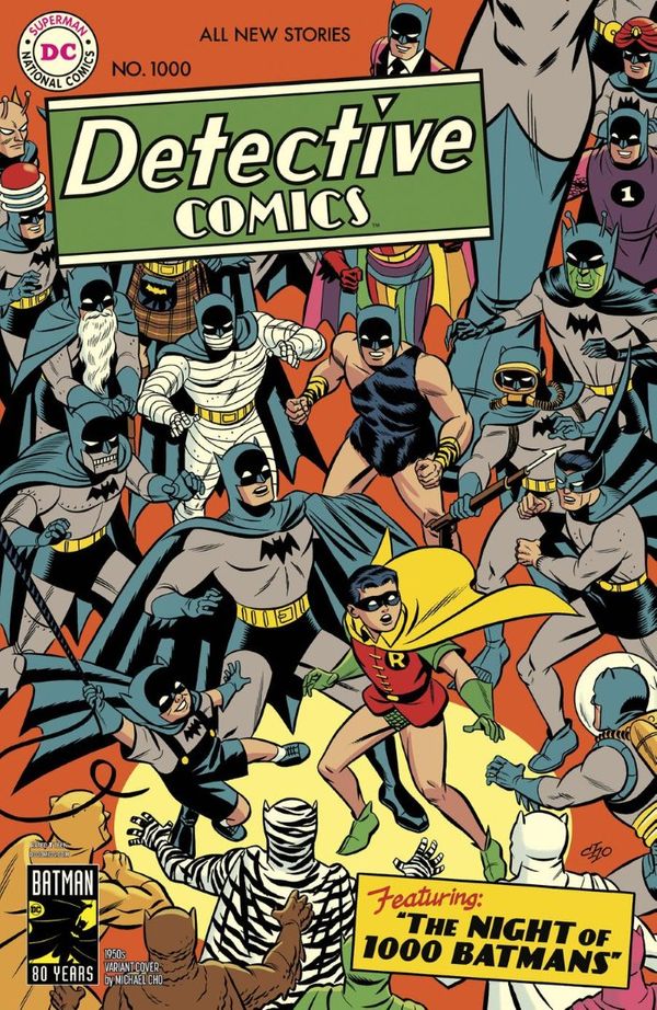 Detective Comics #1000 (1950's Variant Cover)