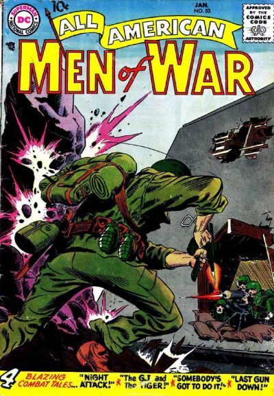 All-American Men of War #53 Comic