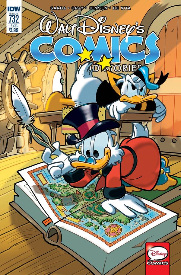 Walt Disney's Comics and Stories #732 (Subscription Variant)