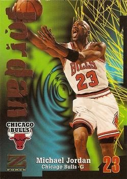 Michael Jordan 1997-98 SkyBox Z-Force Basketball #23 Sports Card