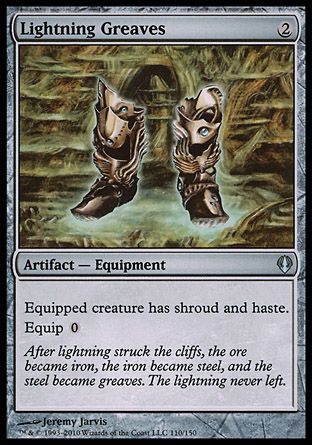 Lightning Greaves (Archenemy - decks) Trading Card