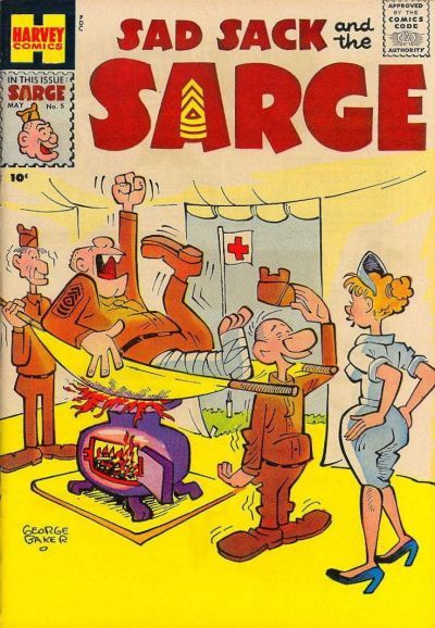 Sad Sack And The Sarge #5 Comic