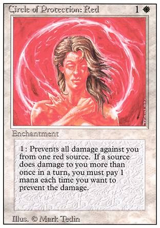 Circle of Protection: Red (Revised Edition) Trading Card
