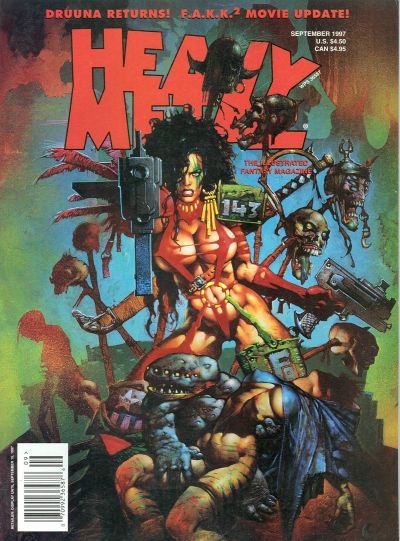 Heavy Metal Magazine #v21#4 Comic