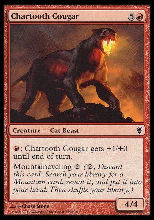 Chartooth Cougar (Conspiracy) Trading Card