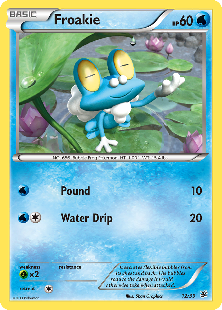 Froakie (12/39) - Kalos Starter Set Pokémon Card