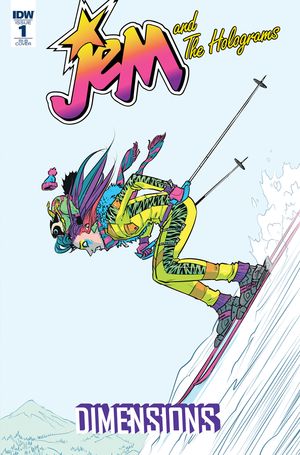 Jem & The Holograms Dimensions #1 (20 Copy Cover)