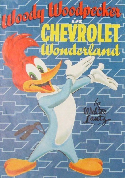 Woody Woodpecker: Chevy Wonderland #nn Comic