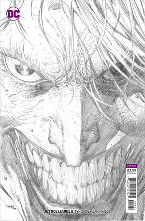 Justice League #8 (Sketch Cover)