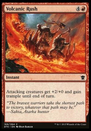 Volcanic Rush (Dragons of Tarkir)