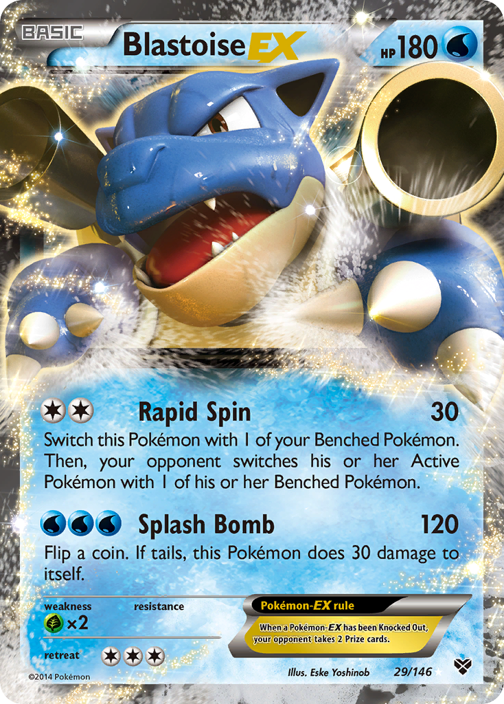 Blastoise EX (29/146) - XY Pokémon Card