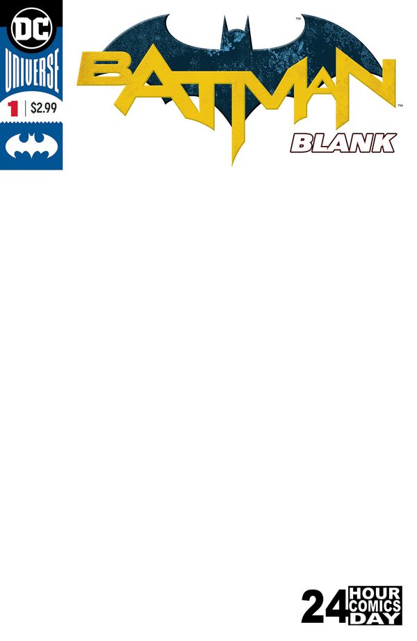 Batman Blank Comic #1 #1