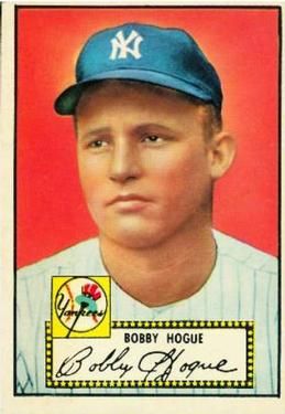 Bobby Hogue 1952 Topps #9 Sports Card