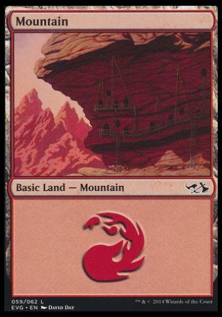 Mountain (Duel Decks : Anthology) Trading Card