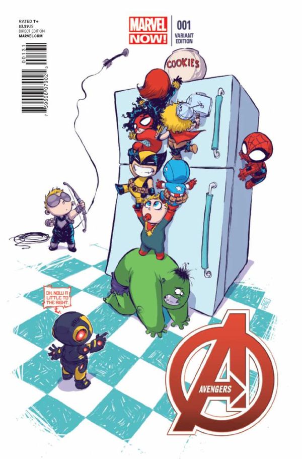 Avengers #1 (Young Variant)