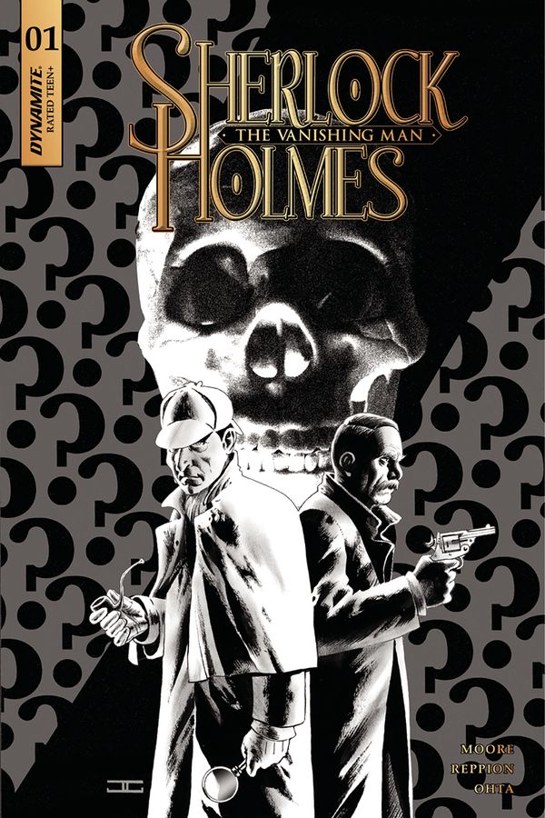 Sherlock Holmes Vanishing Man #1 (Cover C 20 Copy Cassaday B&w I)