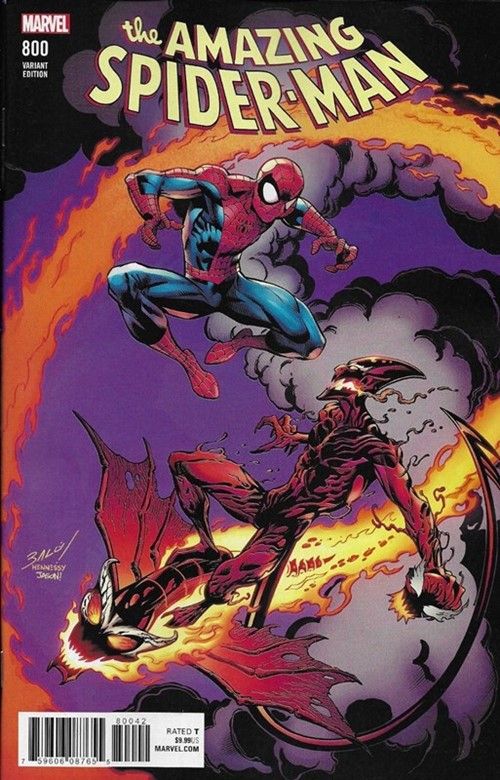 or better AMAZING SPIDER-MAN #800 13 Mark Bagley Variant NM
