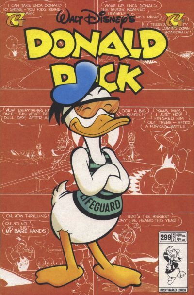 Donald Duck #299 Comic