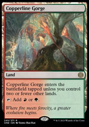 Copperline Gorge (Phyrexia: All Will Be One)