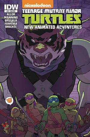 TMNT: New Animated Adventures #22 (Subscription Variant)