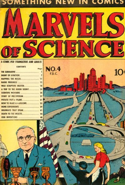 Marvels of Science #4 Comic