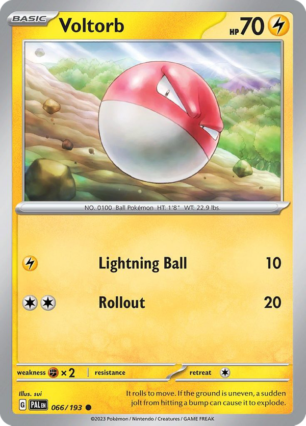 Voltorb (66/193) - Paldea Evolved