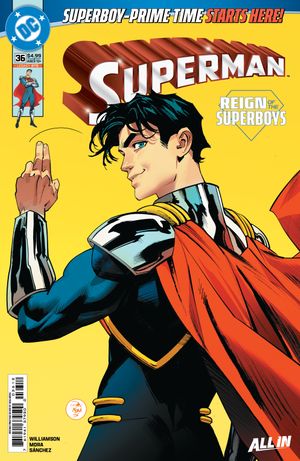 Superman #36 (Second Printing Cvr A Dan Mora)