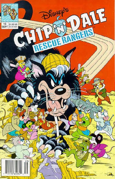 Chip 'N' Dale Rescue Rangers #16 Comic