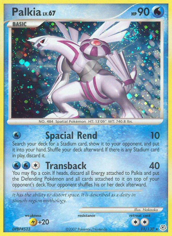 Palkia (11/130) - Diamond & Pearl Pokémon Card