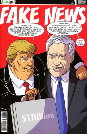 Donald Who Laughs #1 (Cover F Fake News Retailer Cover)