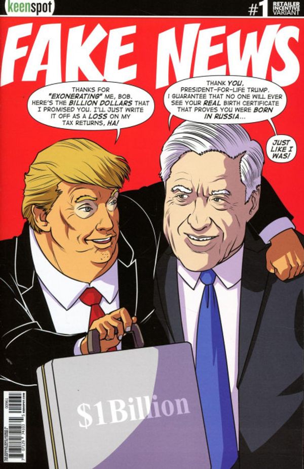 Donald Who Laughs #1 (Cover F Fake News Retailer Cover)