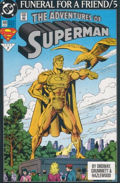 Adventures of Superman #499 Comic