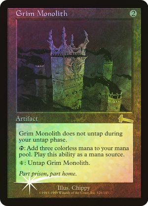 Grim Monolith (Urza's Legacy - Foil)