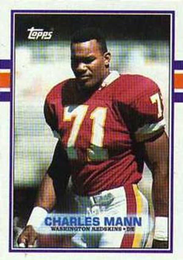 Charles Mann 1989 Topps #257