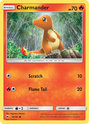 Charmander (18/147) - Burning Shadows